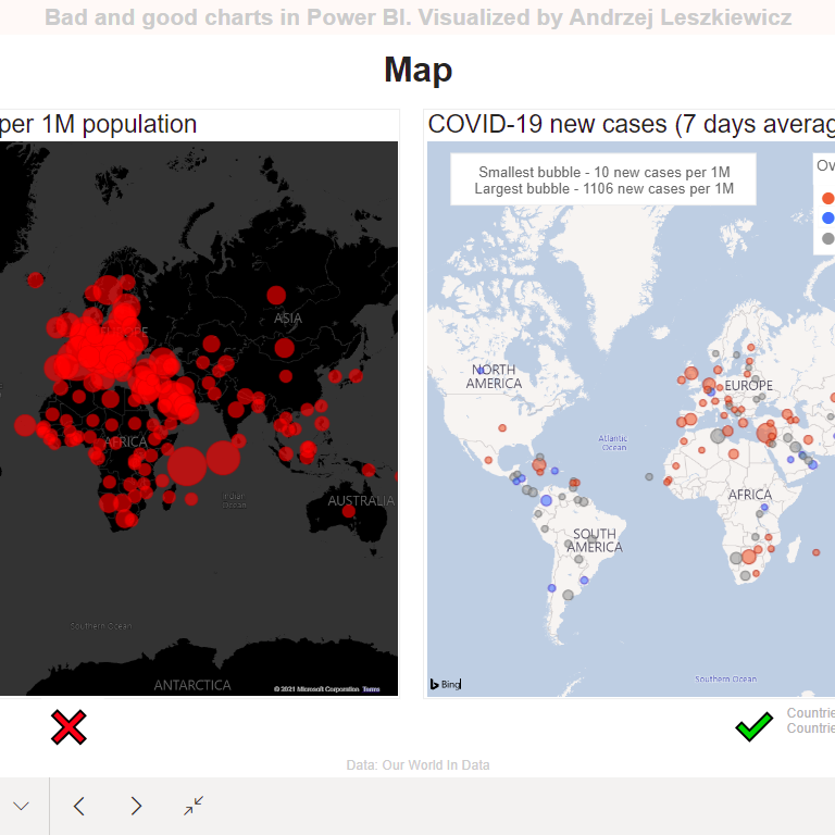 Power BI Map: bad or good?